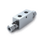 Valvola di blocco pilotata a doppio effetto DIN