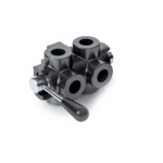 Deviatore in ghisa 6 vie