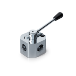 Deviatore in acciaio 3 vie