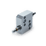 Valvola antiurto flangiabile su motori omp/omr