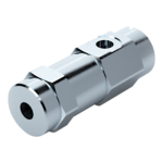 Valvola di blocco pilotata a semplice effetto a 3 vie in linea